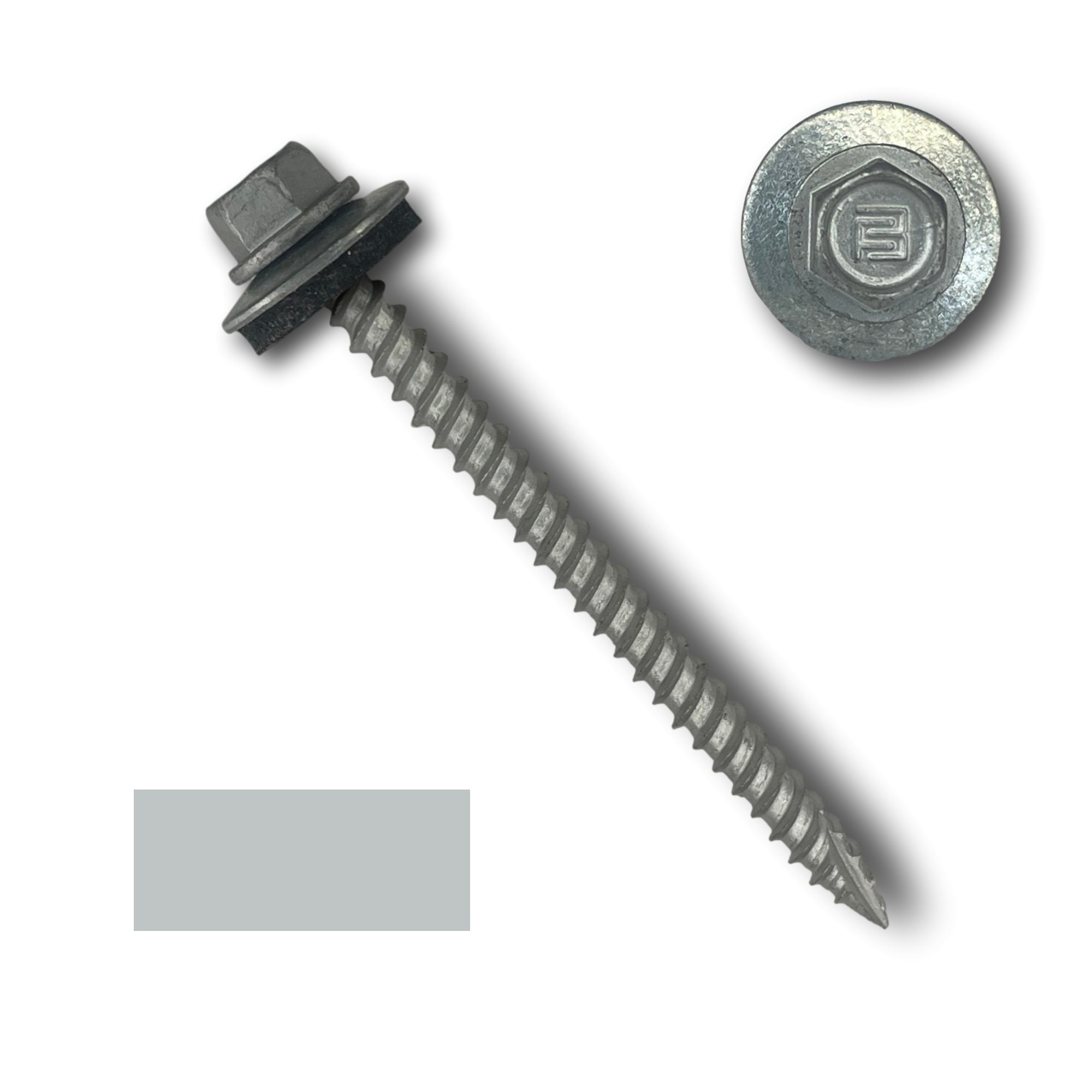 10 x 2.5&quot; Metal Roofing Screws (Metal-to-Wood)