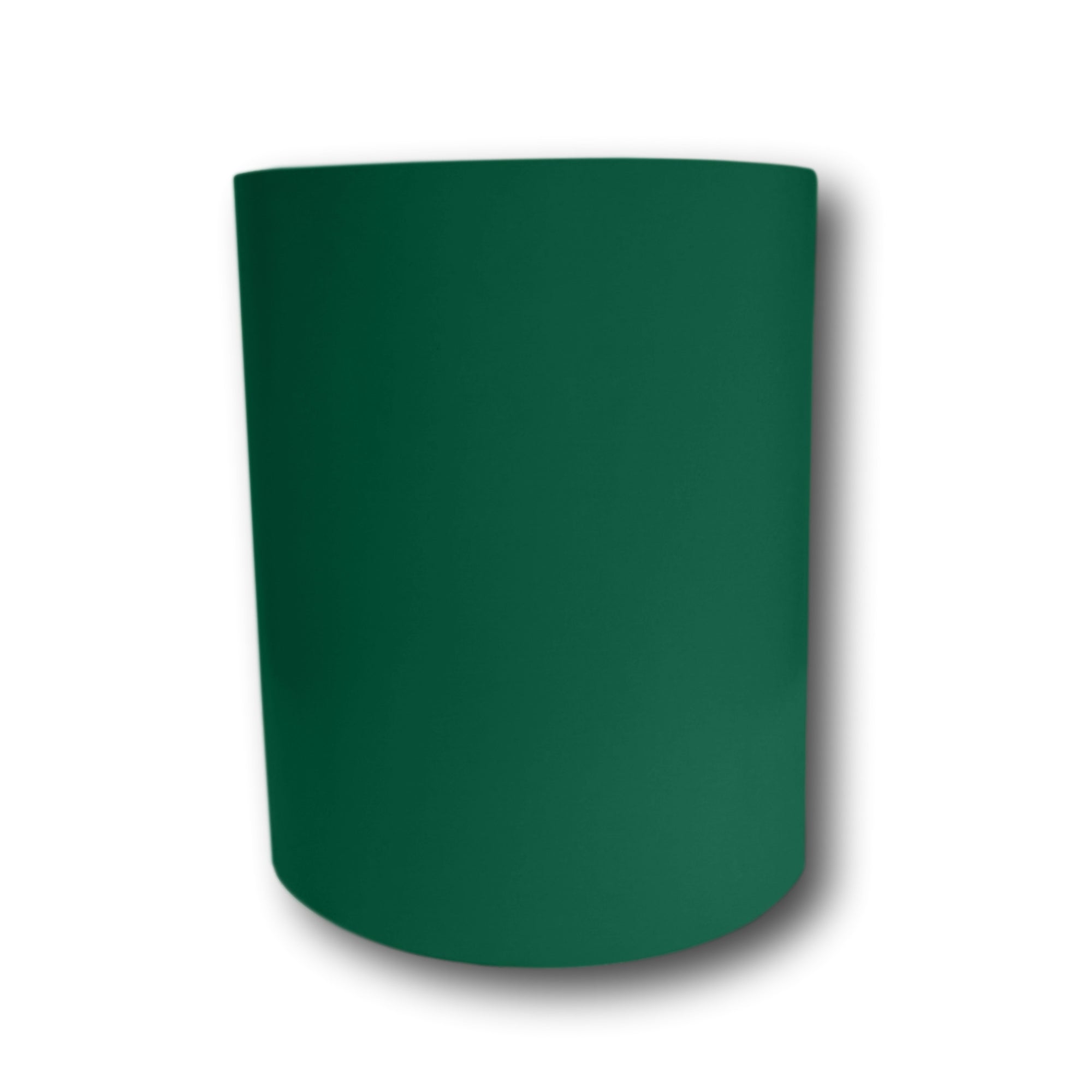 A roll of 22 Gauge Aluminum Flashing that is Grecian Green in color. 