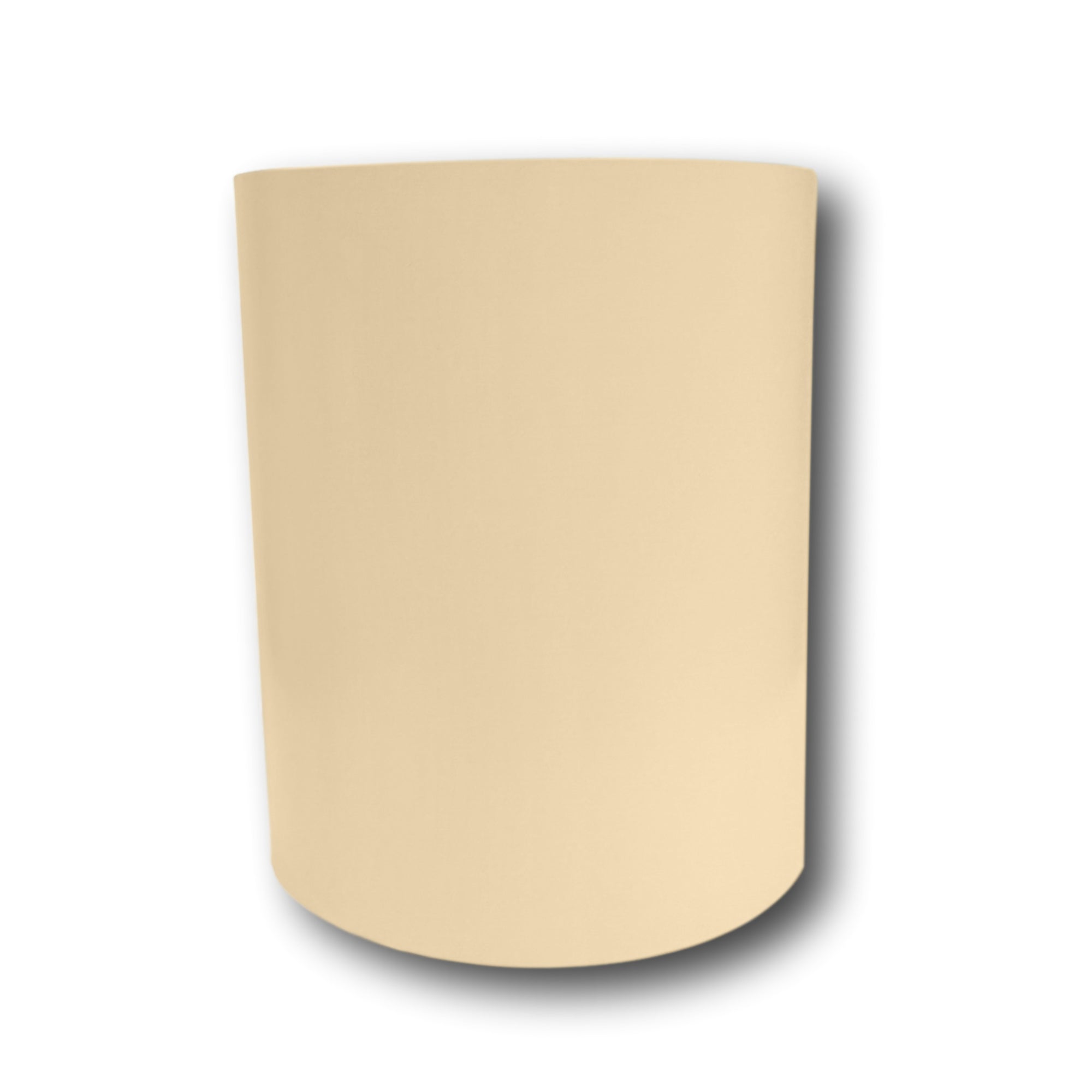 A roll of 22 Gauge Aluminum Flashing that is Ivory in color. 